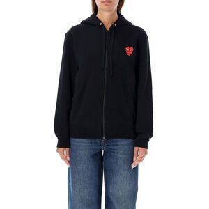 COMME DES GARCONS PLAY V-Neck Cardigan Men BLACK Sweaters & Cardigans